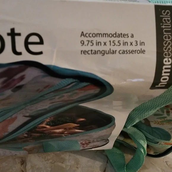 🆕️NWT! Home Essentials " Insulated Pumpkin Harvest FallCarrying Tote" - Picture 2 of 4